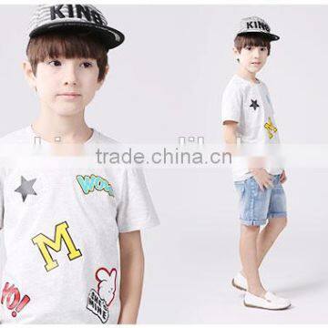 Hot Sale Child Clothes Boys T-shirts, Custom Children's T-shirts, High Quality Children's Boys T-shirts photo-2