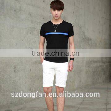 Wholesale Custom Printed Fashion T Shirts for Men Korean Men Shirts With High Quality OEM Brand From Guangzhou Manufacturer photo-2