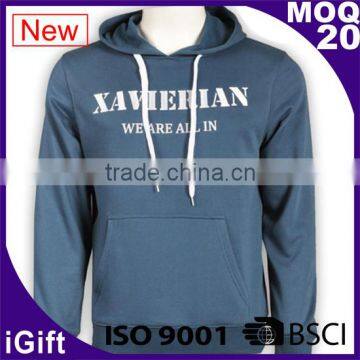 Custom Design Apparel Mens Sweatshirt Wholesale 100% Cotton Hoodies photo-5