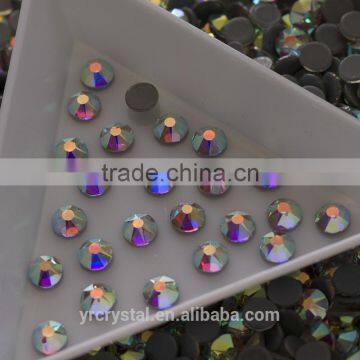 Best ab crystal hotfix rhinestones factory outlet China glass stones glue on garment