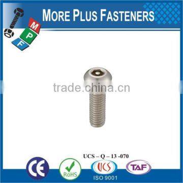 Made In Taiwan High Quality Security Screws Hex Soclet Pin Head Machine Screw photo-3