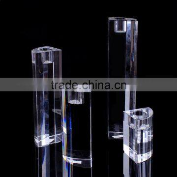 High Quality Wedding Candle Holder / More Size Wedding Gift Crystal Tea Light Holder photo-2