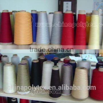 Dope Dyed Polyester Spun Yarn in 18-30S for Knitting photo-3