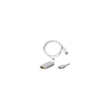 1.8M Mini Display Port Male to HDMI Cable For Pro Macbook