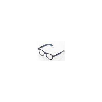 Big Round Optical Eyewear Frames For Men , High Viscosity PC Plastic , 54x19x143mm