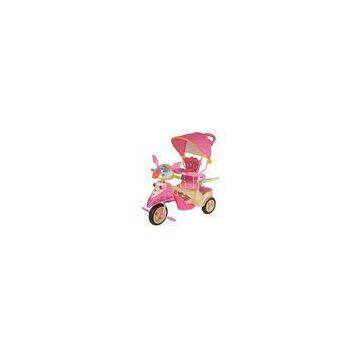 Big Wheel Pink Baby Smart Trike Children Tricycle Autosteer Parent Control