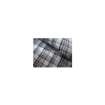 Competitive Price Yarn Dyed Twilling Plaid Cotton Wool Fabric with Liquid Ammonia Finish