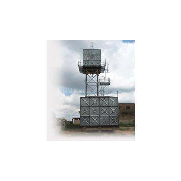 Professional customized hot dip galvanized water tank