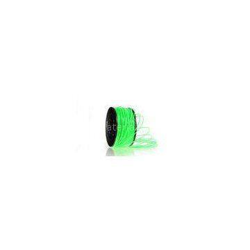 Clear Green ABS 3D Printer Filament 3mm Non - soluble / 3D Printing Consumables