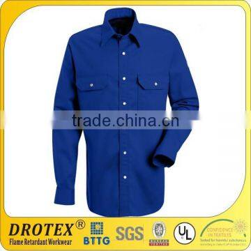 Flame Resistant Shirt FR Cotton Snap Front Shirt photo-2