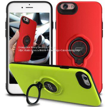 Ring Case for iPhone6, 360 Rotate Ring phone case for iphone 6 6s Plus mobile phone cover