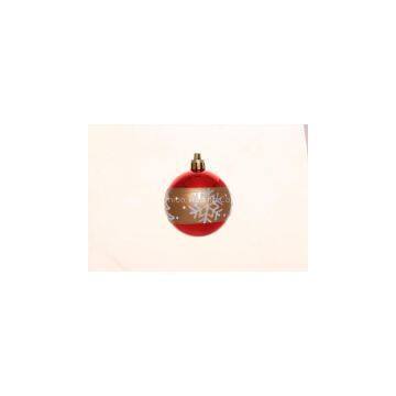 Glitter Painted Ball With Different Size For Christmas Decoration