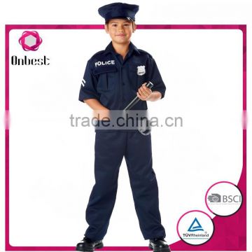 Policeman uniform cosplay for children hot sale Carnival and Halloween career costume