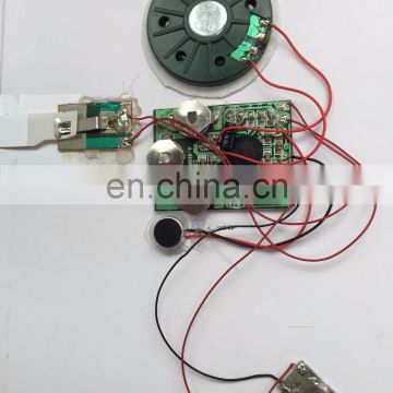 mini recordable sound module for plush toy/recordable sound modules