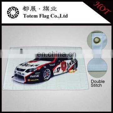 Custom Heat Sublimation Transfer Printing Car Racing Flag Banner