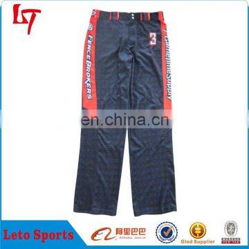 Polyester Print College Baseball Pants /unique Classical Softball Uniform /top Customized Baseball Jerseys photo-2