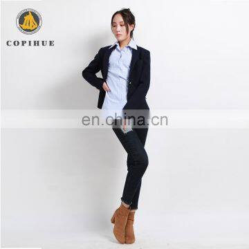 Golden Supplier Women Garment Winter Wool Short Jacket Coat