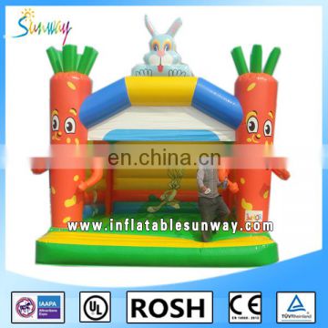 SUNWAY High quality commercial inflatable farm bounce house good quality