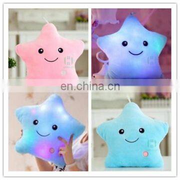 HI CE wholesale toys wonderful star with led light for party,plush doll for festival with high quality