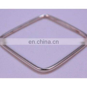 92.5 Square shape Silver Bangle Bracelet