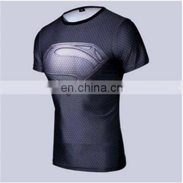 2015 new men steel beast compression sports t-shirt custom t shirt printing