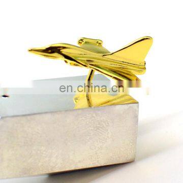 Free Sample Souvenir Commemorative Aircraft Airplane Stainless Steel Lapel Pin photo-5
