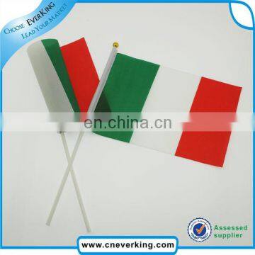 wholesale customized logo hand waving mini flag