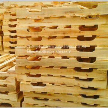 Single Head Wooden Pallets Stringers Notching Machine