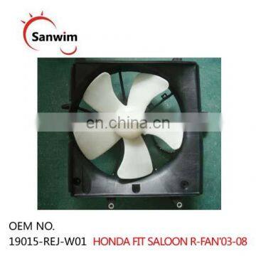 Fits HON-DA F-I-T SALOON R-FAN'03-08 ENGINE RADIATOR COOLING FAN MOTOR SHROUD ASSY 19015-REJ-W01