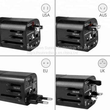 LED Logo Travel Multiple Plug/World Travel Adapter/Electrical Adapter Plug photo-2
