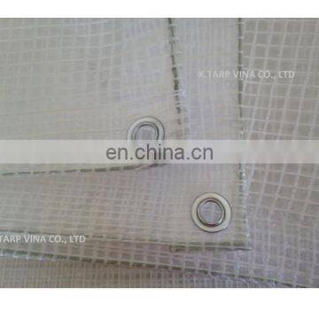 Clear PE Tarpaulin, Mesh 3*3, 210 SQM, KOREAN STANDARD