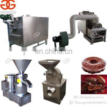 Automatic Professional Almonds Sesame Seeds Roasting Machine Nuts Paste Grinding Machine Cocoa Bean Butter Equipment