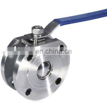 Marine Stainless Steel Manual One Piece Wafer Ball Valve