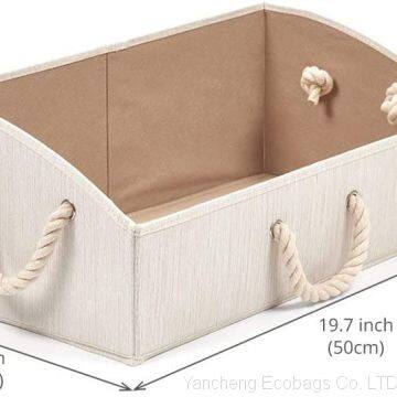 toys living room cardboard drawer storage box books underbed cardboard storage boxes with rope handle large storage Bins