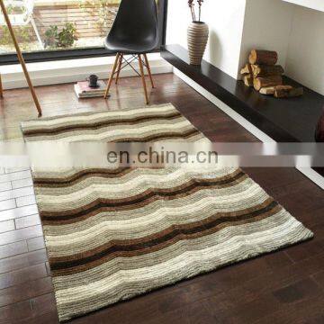 100% POLYESTER SHAGGY 4D AREA ANTI-SLIP RUGS AND CARPETS FOR LIVING ROOM - 27