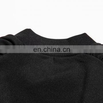 Women Zip up Buckle Close Long Ruched Sleeve Cropped Black Bomber Jacket photo-3