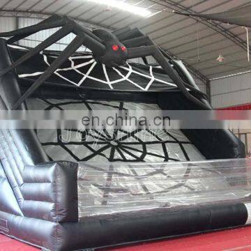Party Events Fun Sports Games Interactive Inflatable Spider Crawl Game For Adults