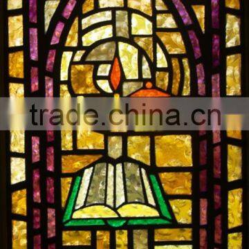 Stained Glass Religious Sysblom Church Window// MADE IN CHINA photo-4