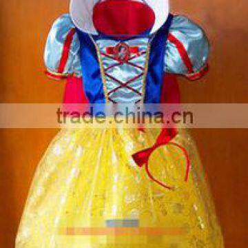 Girls Child Kids DELUXE SNOW WHITE Fancy Dress Costume Fairy Princess Dress-up 100-140