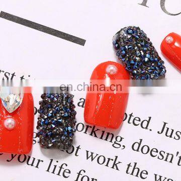 New Design Popular Nail Shiny Ss6 Common Sliver Stone