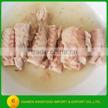 Canned Mackerel fish Fillets In brine to Chile