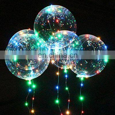 2019 Hot Sale New Products Clear Bobo Ball Colorful Air Light String photo-2