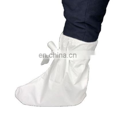 Microporous disposable boot cover