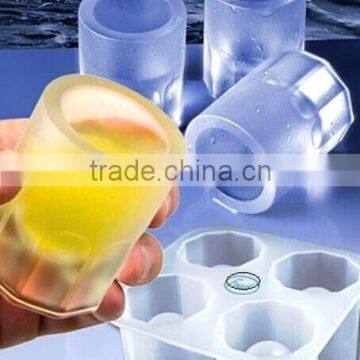 Silicone Ice Cup,ice Shot Glass,silicone 4 Short Glass Ice Cube photo-3