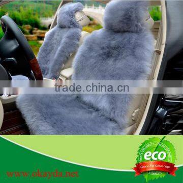 Customized Size and Color Russian Sheepskin Fur Car Seat Cover EXW Price photo-6
