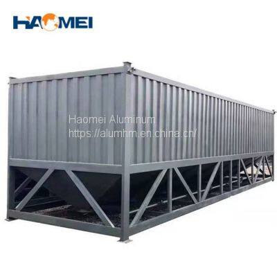 Portable Horizontal Cement Silo