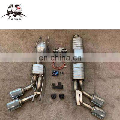 2019y G class w463A g350d g400d exhaust system active sound gateway aus deutschlad G land w464 g350d Cargrah exhaust system