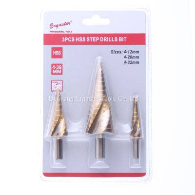 Step Drill Brocas Bit - Titanium Coated, Double Cutting Blades photo-4