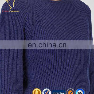 Ladies Fashion Long Sleeve Rib Knit Sweater photo-5