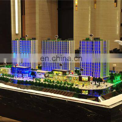 Great Maquette ,2d Autocad Drawings Service With Scale Model With LED Lidghts for Real EState photo-3